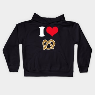 pretzel day Kids Hoodie